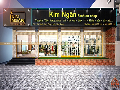 DỊCH VỤ THIẾT KẾ SHOP THỜI TRANG CAO CẤP GIÁ RẺ NHẤT THỊ TRƯỜNG