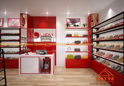 THIẾT KẾ SHOP THỜI TRANG LUCKY