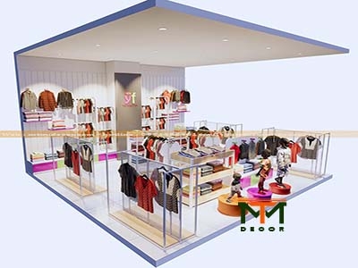 THIẾT KẾ SHOP THỜI TRANG TRẺ EM - BẾN TRE