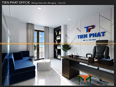 TK&TC NỘI THẤT VP CTY BĐS TIẾN PHÁT 2 - TP.HCM